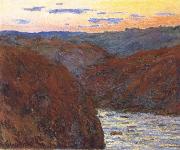 Claude Monet The Creuse,Sunset painting
